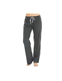 U2SKIIN Pantalones de pijama de algodón para dama, pantalones cómodos para salón, sueño suave y ligero para dama