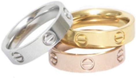 Love Ring - UK Manufactured - High Quality 18ct Plating onto Titanium Non Tarnish Unisex