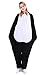 ABING Halloween Pajamas Homewear Onepiece Onesie Cosplay Costumes Kigurumi Animal Outfit Loungewear,Black Penguins Adult S -for Height 150-158cm