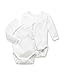 Petit Bateau White Crossover Bodysuit