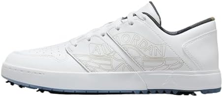 Amazon.com | NIKE Jordan 12 Low Retro Men's Golf Cleats Black