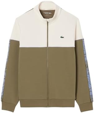 Lacoste Men's Long Sleeve Aop L Full Zip Hoodless Blouson Jacket W
