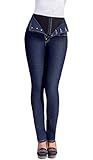 Lowla Fashion Shapewear High Waisted Jeans Technology Pantalones Levanta Cola