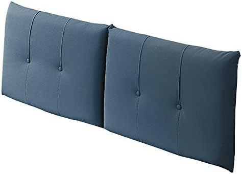 Kkcf ヘッドボード クッション 人間工学に基づいたデザイン 耐摩耗性と通気性 柔らかく肌にやさしい ソフトケース ソファー 集まる 誕生日プレゼント Blue アウトドア Size Color カスタマイズ可能なカラーサイズ 1x55x8cm Dark