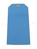 50 Pack - Blue Plastic Tags - 4.75