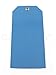 50 Pack - Blue Plastic Tags - 4.75