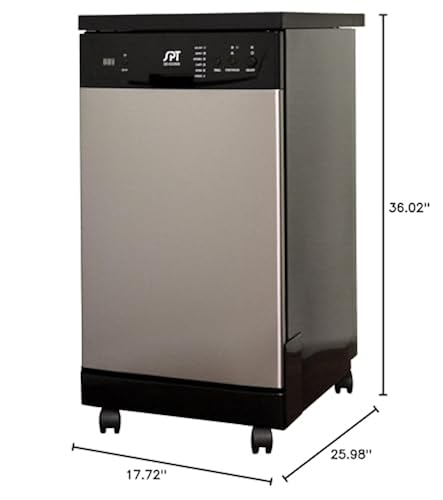 Spt Portable Dishwasher Reviews Spt Dishwasher Sd 9263w SPT SD