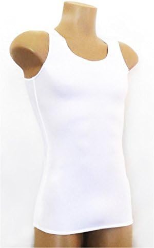 GC2 Gynecomastia Compression Undershirt (M, WHITE) by GC2 Compression