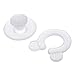 Clara Clark Duvet Comforter Clips - Grippers Bed Duvet Donuts Holders, Set of 8 Clips, Keeps Corners of Duvets Comforters Blankets in Place