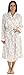 bSoft Women's Sleepwear Bamboo Flannel Robe
