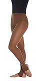 Body Wrappers C82 Girls Total Stretch Stirrup Tights (Medium/Large, Jazzy Tan)
