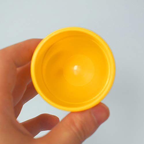 OUERMAMA Chop Cup Magic Tricks 3 Cups and 4 Balls Close Up Stage Magic Props Mentalism Gimmick - Thumbnail 2