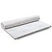 LANGRIA 3-Inch Twin Mattress Toppers Memory Foam Bed Topper CertiPUR-US Certified with Removable Zippered Hypoallergenic Bamboo Cover and Non Slip Bottom