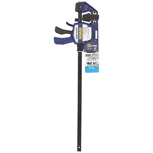 IRWIN QUICKGRIP Bar Clamp, OneHanded, HeavyDuty, 24Inch (1964714