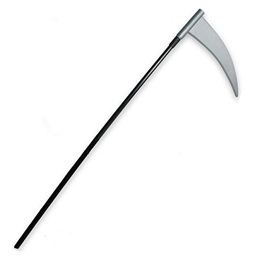 Veil Entertainment Halloween Grim Reaper Sickle, Grey Black, 43.5"
