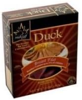 Maple Leaf Farms Boneless Skin-On Duck Breast, 10/12 Ounce - 2 per pack -- 8 packs per case.