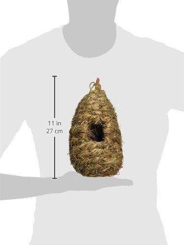 Prevue Pet Products BPV1174 Grass Handwoven Bird Nest