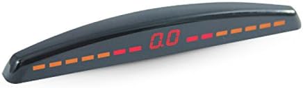 UXOXAS DearRoad Car LED Parking Reverse Probe Backup Radar System Double CPU + 4 Sensor, silver