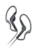 Sony MDR-AS210 Sports In-Ear Splashproof Headphones BLACK