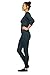 Thermajane Women's Ultra Soft Thermal Underwear Long Johns Set with Fleece Lined (Medium, Dark Green)