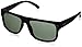 Dot Dash Sidecar Polarized Sunglasses,Black Satin,55 mm