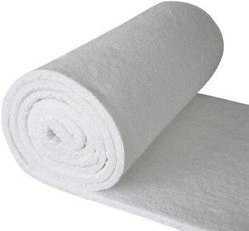 Ceramic Fiber Blanket, 8 Lb Density 1.5" x 24" x 12.5' Roll > Made in USA