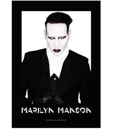 Amazon.com: Marilyn Manson Poster by Big Chris Art Poster 24 x 36
