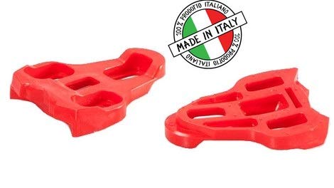 Gio Look Keo Compatible Cleats Red 9 Degree Float