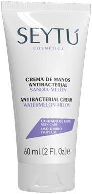 Antibacterial Hand Cream (Watermelon - Melon) | with sanitising properties | Hypoallergenic | Moisturizes & softens your skin | No tested in Animals
