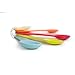 Architec EcoSmart Purelast, 5 Piece Set, 1/4, 1 t, 1/2 T, 1T, Measuring Spoons, Multicolor