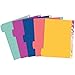Avery 5 Tab Reversible Fashion Binder Dividers, Ombre Geometric Design, Big Tabs, 1 Set (24963)
