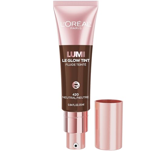 L'Oreal Paris Lumi Le Glow Skin Tint, Lightweight Water-Based... 31bOEeJt7vL