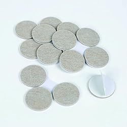 MAGIC SLIDERS L P 63417 32Pk 1" Oat Felt Pad