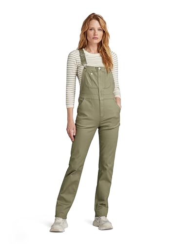 G-STAR Donna Slim Dungaree, Verde scuro (shamrock D24264-C105-2199), XXS