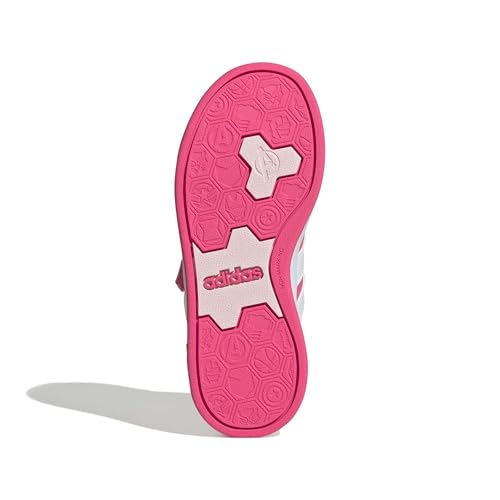 Mixte Enfant Marvel Avengers Grand Court Shoes Kids, Lucid Pink/FTWR White/Clear Pink, 33 1/2 EU