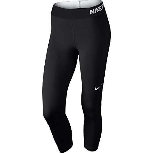 Nike womens pro cool training capris black/white 725468-010 size …