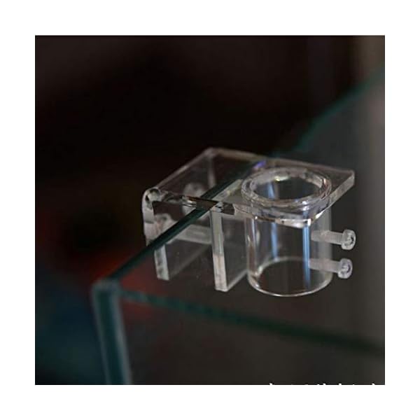 CUTICATE 2X Acquario Acquario 1,02 Pollici Diametro Tubo Tubo Flessibile Clip Gancio Gancio Acrilico