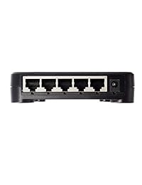 Xqjtech Interruptor Ethernet Gigabit de 5 puertos, conmutador de red más barato 10 100 1000mbps