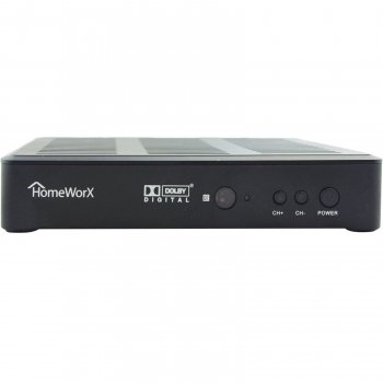 Mediasonic HW180STB HomeWorx HDTV Digital Converter Box with Media Player Function Dolby Digital and HDMI Out