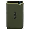 Transcend TS2TSJ25M3G 2TB | StoreJet 25M3G rugged 2,5” externe harde schijf – USB 3.1 Gen 1 interface – Military Green