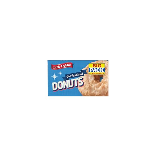 LITTLE DEBBIE OLD FASHIONED DONUTS BIG PACK, 15.43 OZ BOX