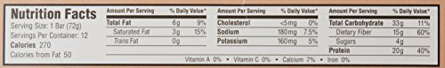 image for LABRADA, LEAN BODY Protein Bars with Probiotics, Non-GMO, Gluten Free,
