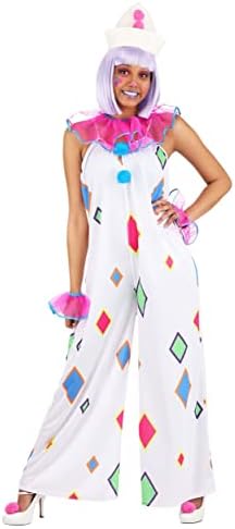 adult pink pastel clown dress costume pastel clown #fyp #halloweencostume #pinkclown #clown #clowngirl