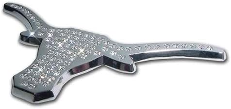 MVP Accessories NCAA Premium Metal Auto Emblem with Austrian Crystals