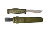 Morakniv Kansbol Fixed Blade Knife with Sandvik Stainless Steel Blade and Plastic Sheath, 4.3-Inch