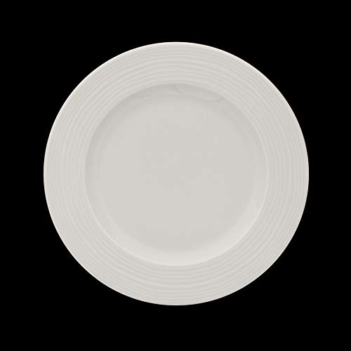 Creme ‎BJ493 Crème Rousseau Rim Plate 25.4cm / 10in