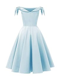 Vestido de cóctel para mujer, estilo retro, estilo rockabilly