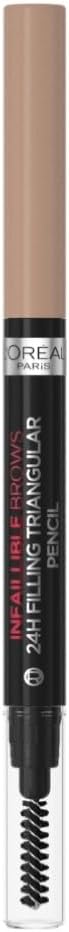 L'Oréal Paris Brow Liner Triangular Pencil Auburn 24H with Spoolie