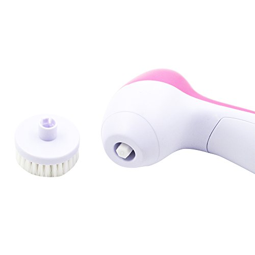 Healcare Facial Brush, Waterproof Body Skin Cleansing System Spin Brush for Face & Body Deep Cleansing, Gentle Exfoliator, Skin Care Electric Massager/Scrubber