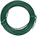 Plant Twist Tie 246 Ft w/Cutter, Sturdy Green Coated Wire